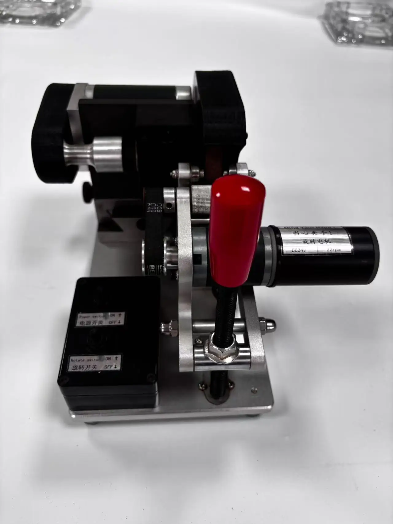 Factory Direct 220V Automatic Round Belt Sander Industrial Rubber Processing Machinery for Grinding PU & PVC Belts details