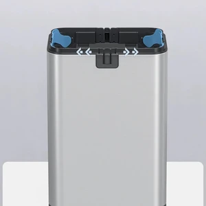 Large Capacity Smart Sensor Induction Trash Can for Home Bathroom Kitchen Living Room Office with Automatic Lid Packaging