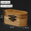 Empty wooden box [no picks]