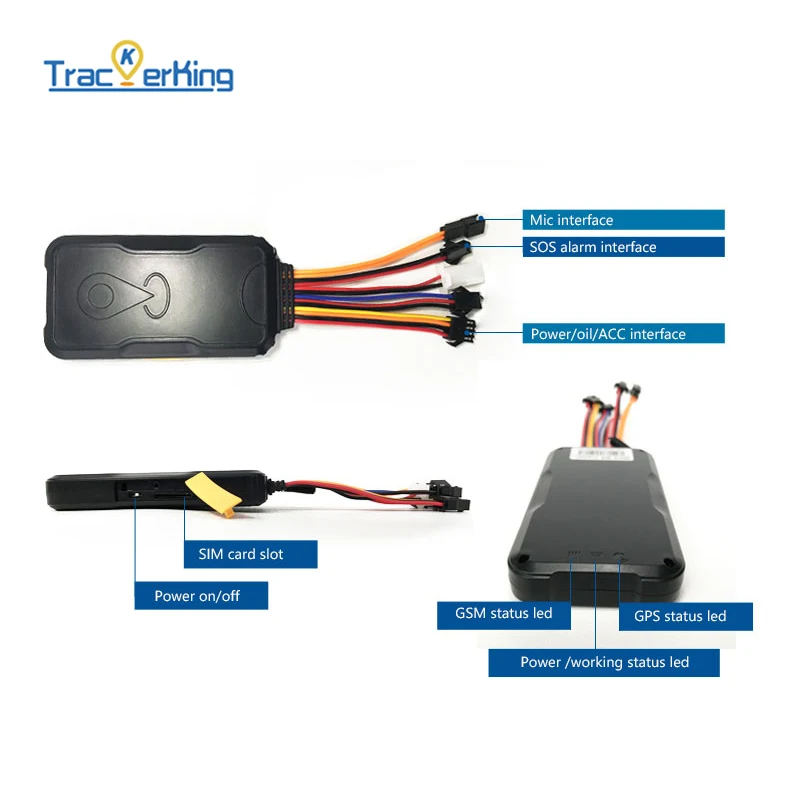 Accurate Gps tracker TK315 Free Car Tracking Gprs Tracking GPS tracker for Car Vehicle