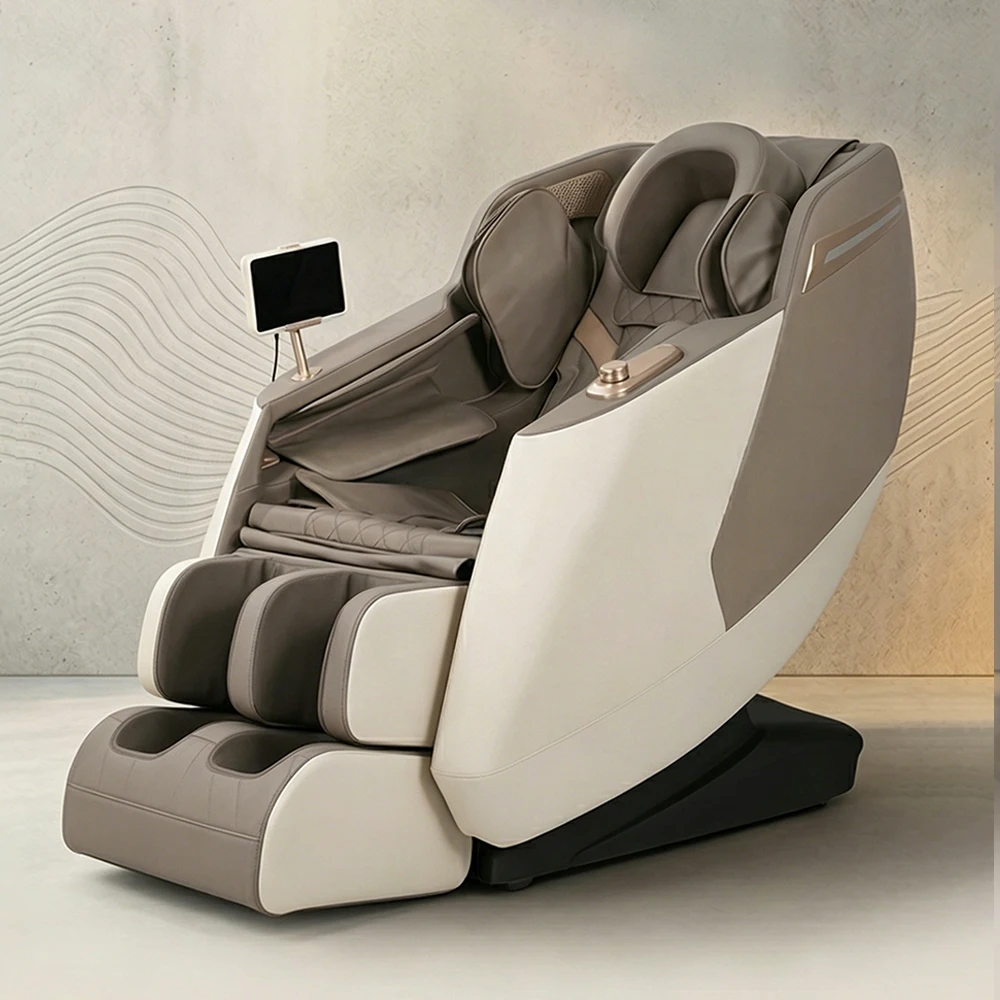 Lüks, Uygun Fiyatlı Shiatsu Masaj Sandalyesi, 4D ve 8D, Sıfır Yerçekimi, Tam Vücutlu Elektrikli Ev Masaj Sandalyesi, 2026
