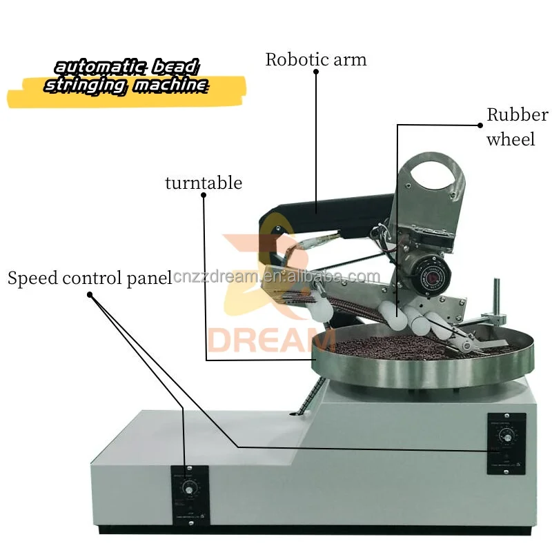 Automatic Round Glass Seed Bead Stringing Machine Machines String Beading Machines For Jewelry