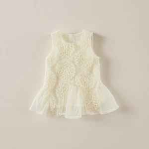 Summer New Princess Party Dress for Girls Children Kids Dress Lace  O-Neck Elegant Girls Dresses Clothes for Kids