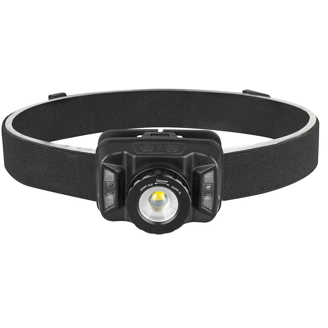 New USB charging zoom sensing headlamp strong light waterproof LED outdoor Mini headwear night fishing