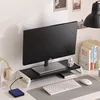 [Expansión USB 2.0 con Patas Inclinadas] Frontal Negro, Patas Blancas