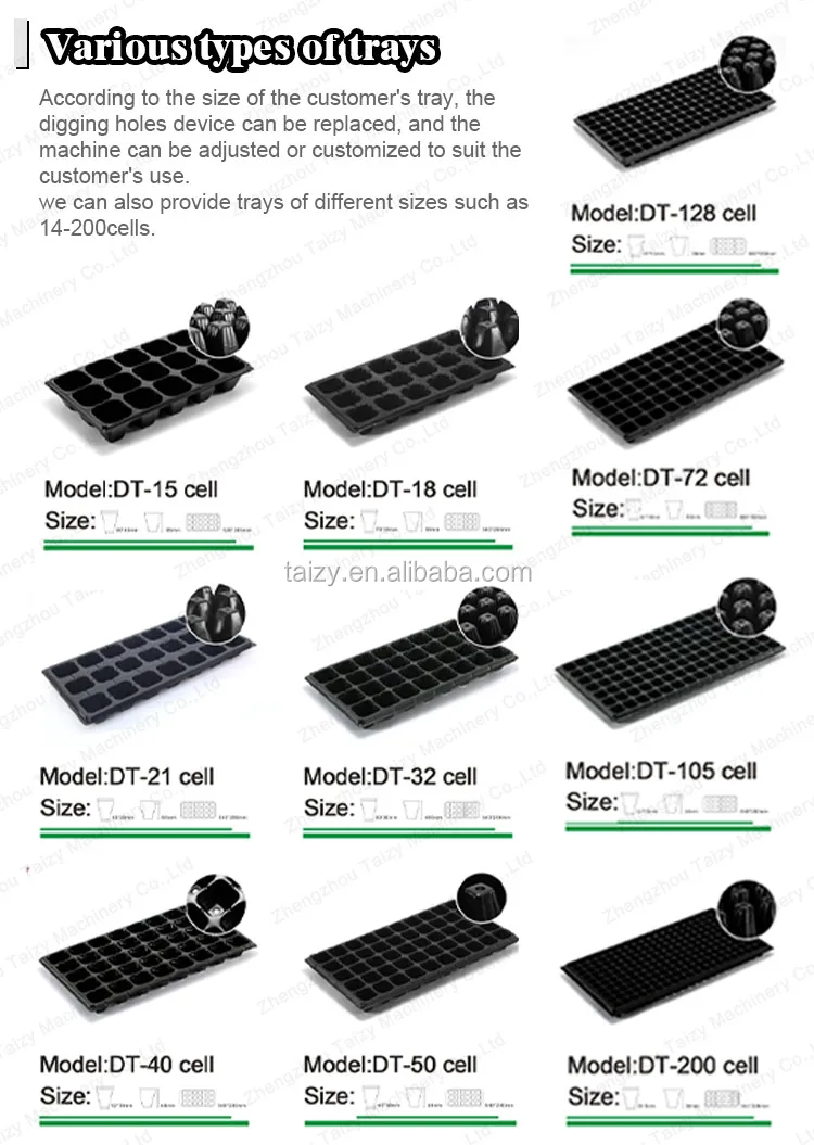 Automatic Seed Planting Machine Trays Seed Planting Machine Nursery Seeding Machine with CE