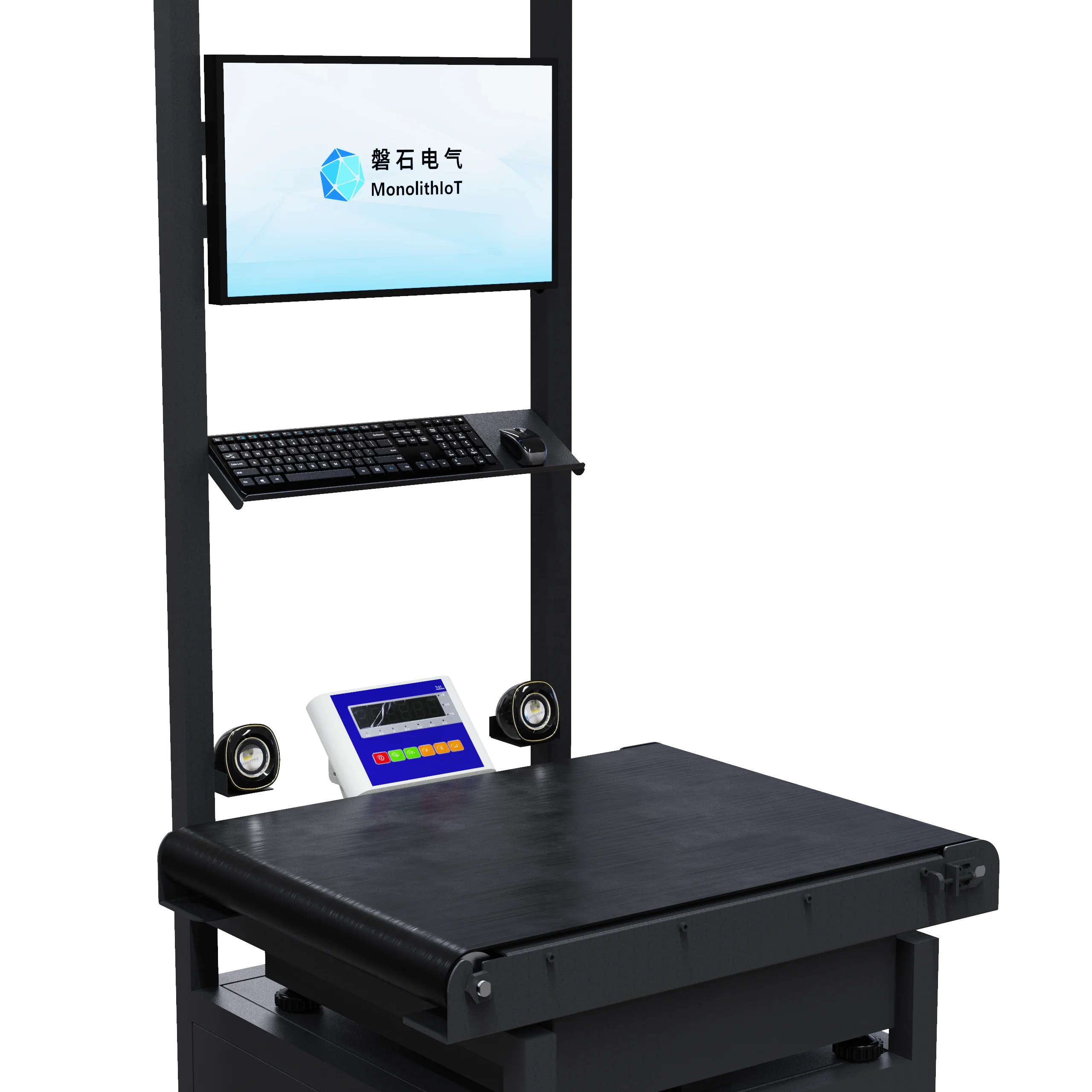 Auto DWS Parcel Cargo Track Transit Scanning Dimension Volume Weight Measuring for Logistic