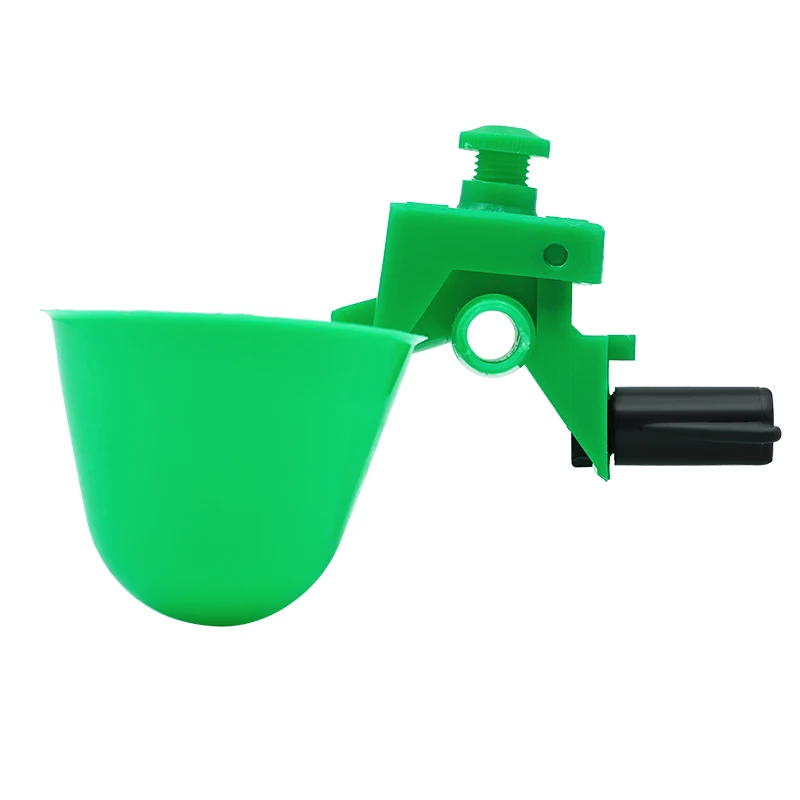 Double Water Drinker Cup for Pigeons Quails Birds Automatic Cage Fountain Drink Bowls