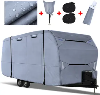 Car accessories upgraded waterproof travel trailer RV cover windproof camper breathable cover