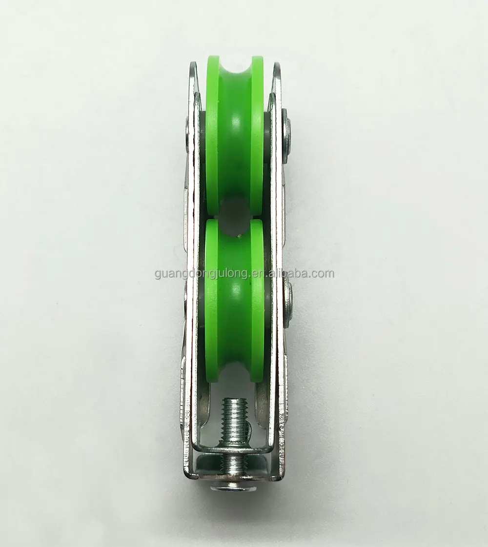 Wholesale Adjustable UPVC Plastic Sliding Door Roller with 2 Years Warranty for Windows and Doors