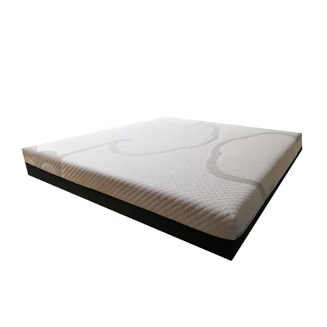 factory hot sale washable single double queen king cheap visco gel memory foam mattress with zipper