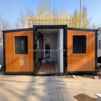 40ft Expandable Container House Folding Steel Shipping Container with Sandwich Panel 20ft Size Option