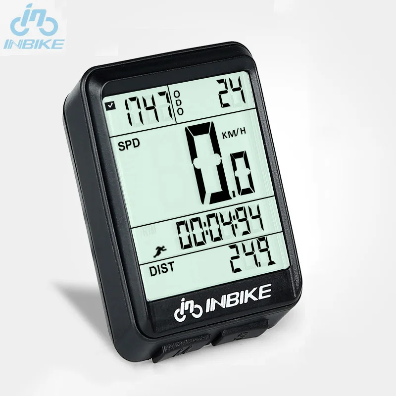 INBIKE беспроводной водонепроницаемый велосипедный одометр аксессуары дорожный велосипед спидометр компьютеры компьютер
