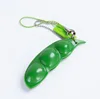 Naked extruded edamame
