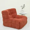 Brick red-one-piece high density sponge-corduroy fabric