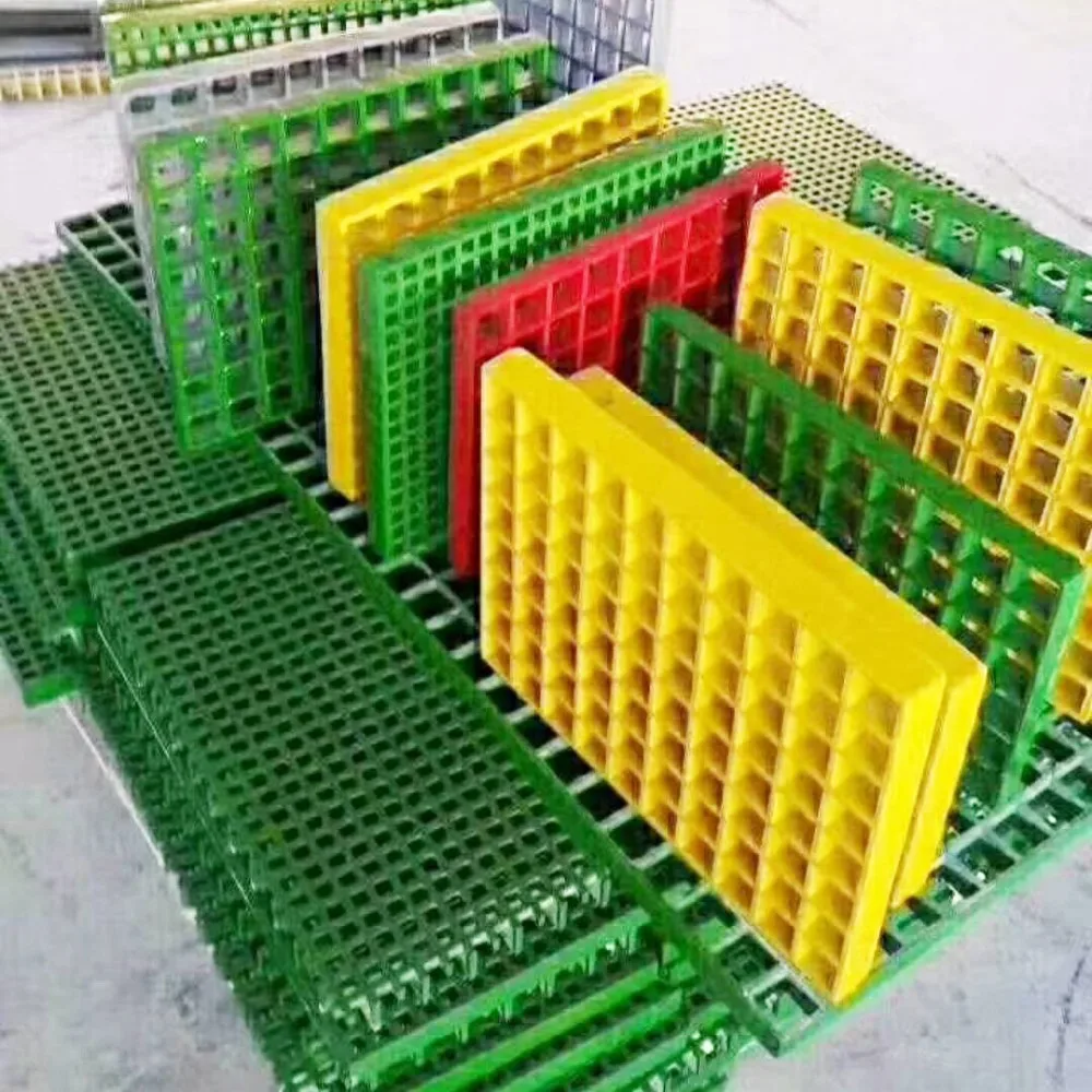 Frp Moulded Grate Sidewalks Rectangular Mesh Frp Grating