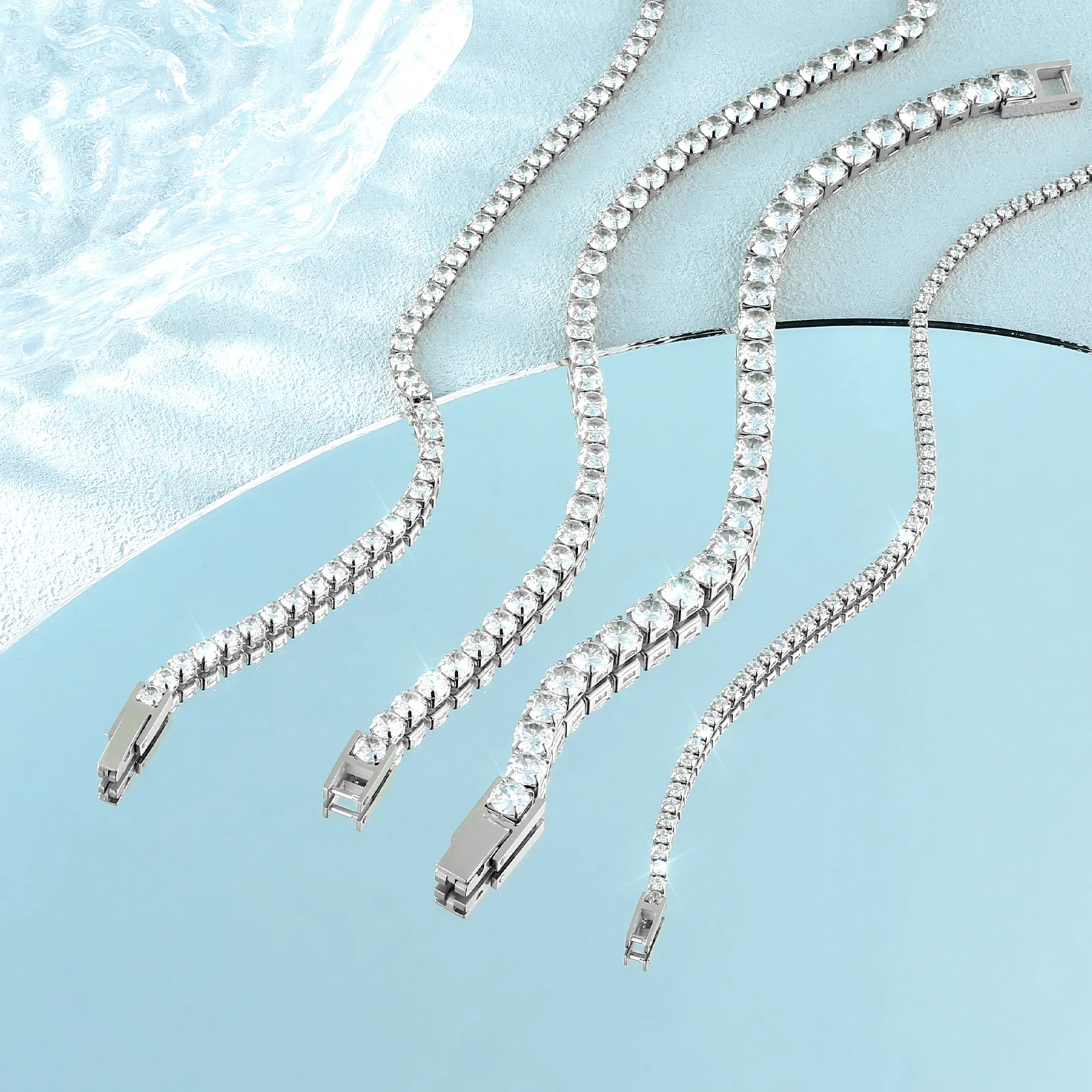 Fashion Weeks Shiny Tennis Bracelet Cubic Zirconia Classic Women fashion-weeks-shiny-tennis-bracelet-cubic-zirconia-classic-women
