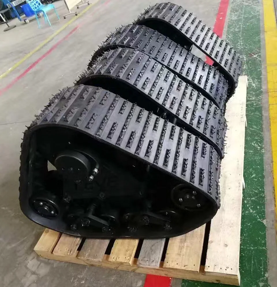 Rubber Track Conversion System Kits/utv Rubber Track System Buggy Quad Rear Atv Snow Sand Track