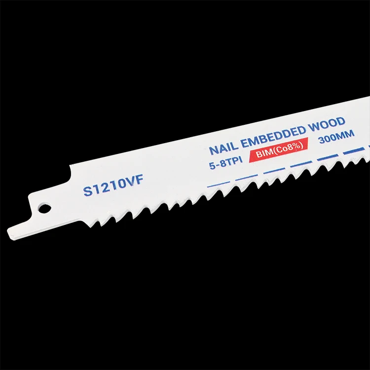 America Hot 12inch Demolition Sawzall Saw Blades For Nailed Wood Metal