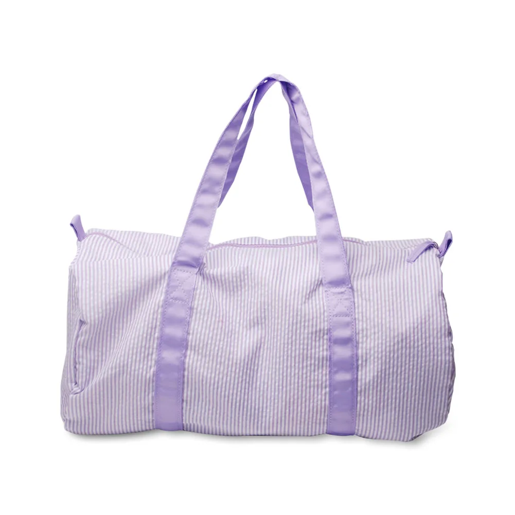 Seersucker duffle bag wholesale new arrivals