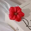 Red cherry blossoms