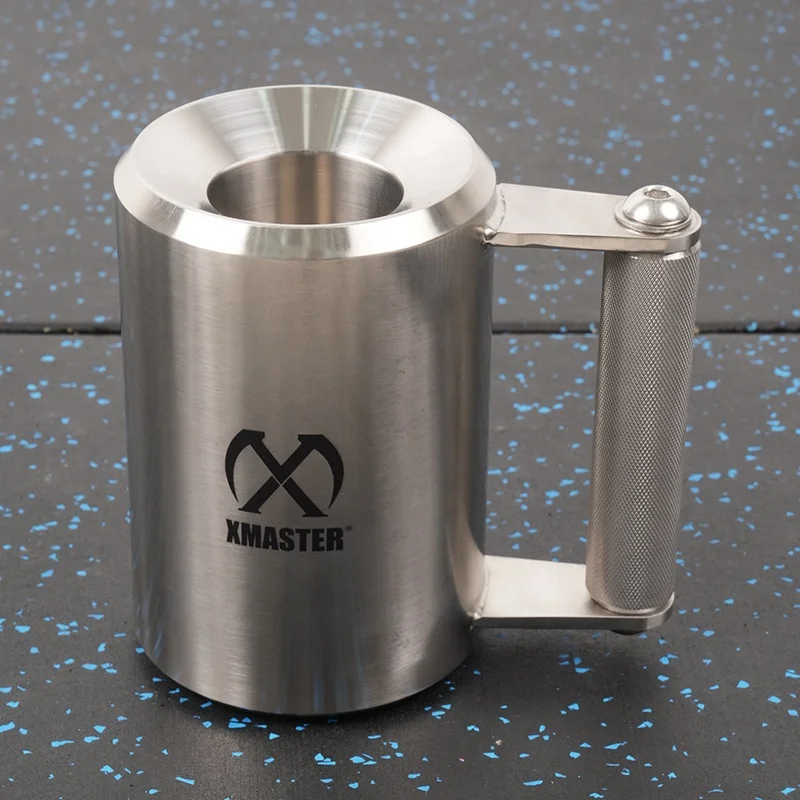 XMASTER Stainless Steel Heavy Mug - Insulated 3.4 OZ for Strength