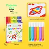 Bolígrafo de burbujas 3D de 6 colores [Embalaje en caja de color en inglés]