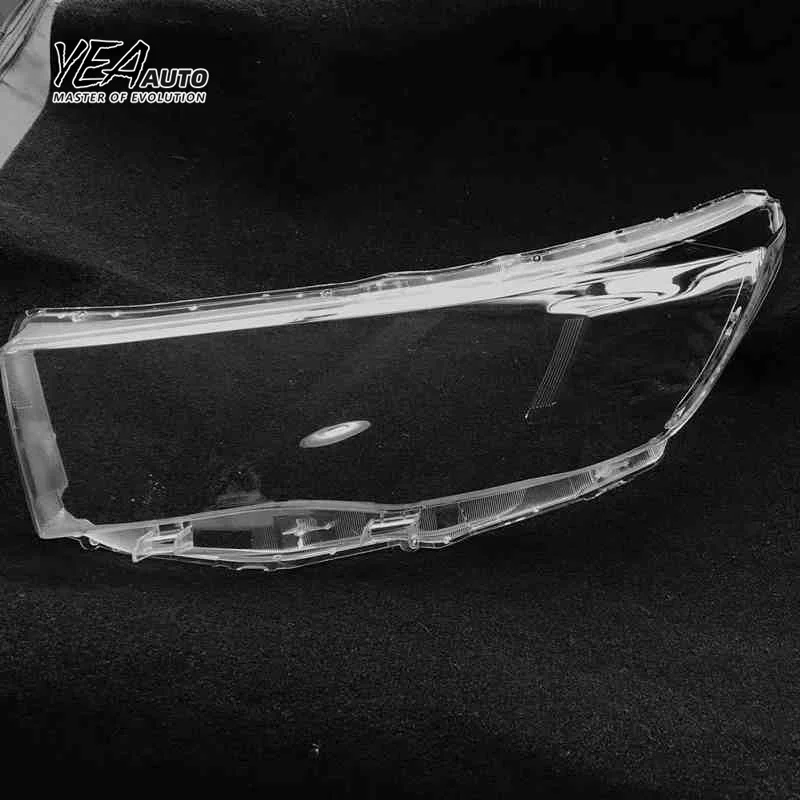 YEA AUTO Car headlight cover lens glass for toyota highlander 2015 2016 2017 lens cover PC lampshade clear shell