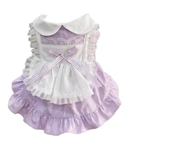 Everyday Purple Pet Dress Best Puppy Dog Fancy Costumes Unique Patterns and Stylish Clothes