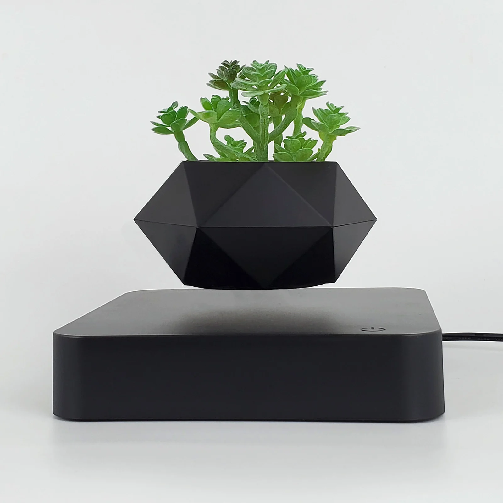 HCNT  New Design Magnetic Floating Levitating Flower Pot Plant Pot Bonsai