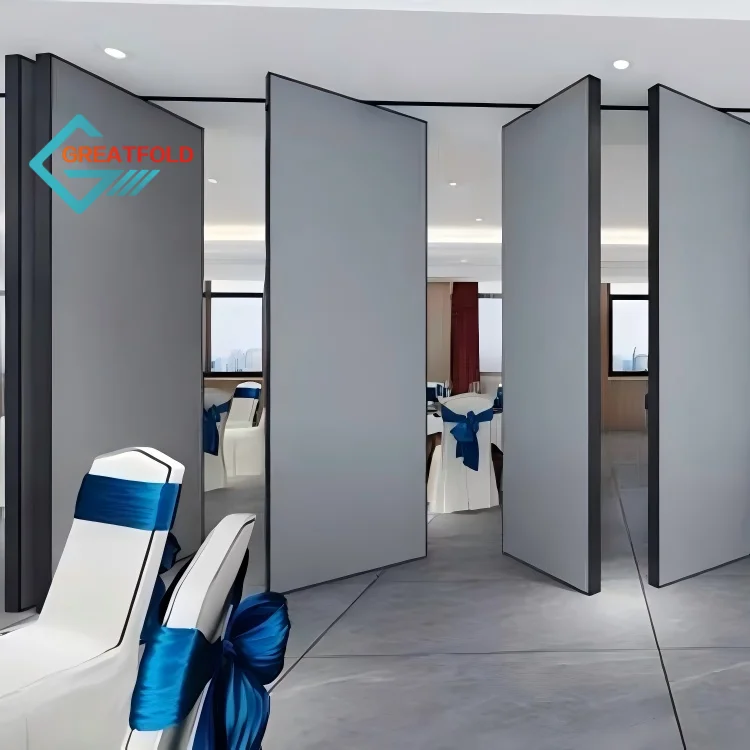Modern Operable Wall Partition for Gymnasium Mobile Sliding Wall can be used Basketball Court Schools Hospitals for Stadium Gym