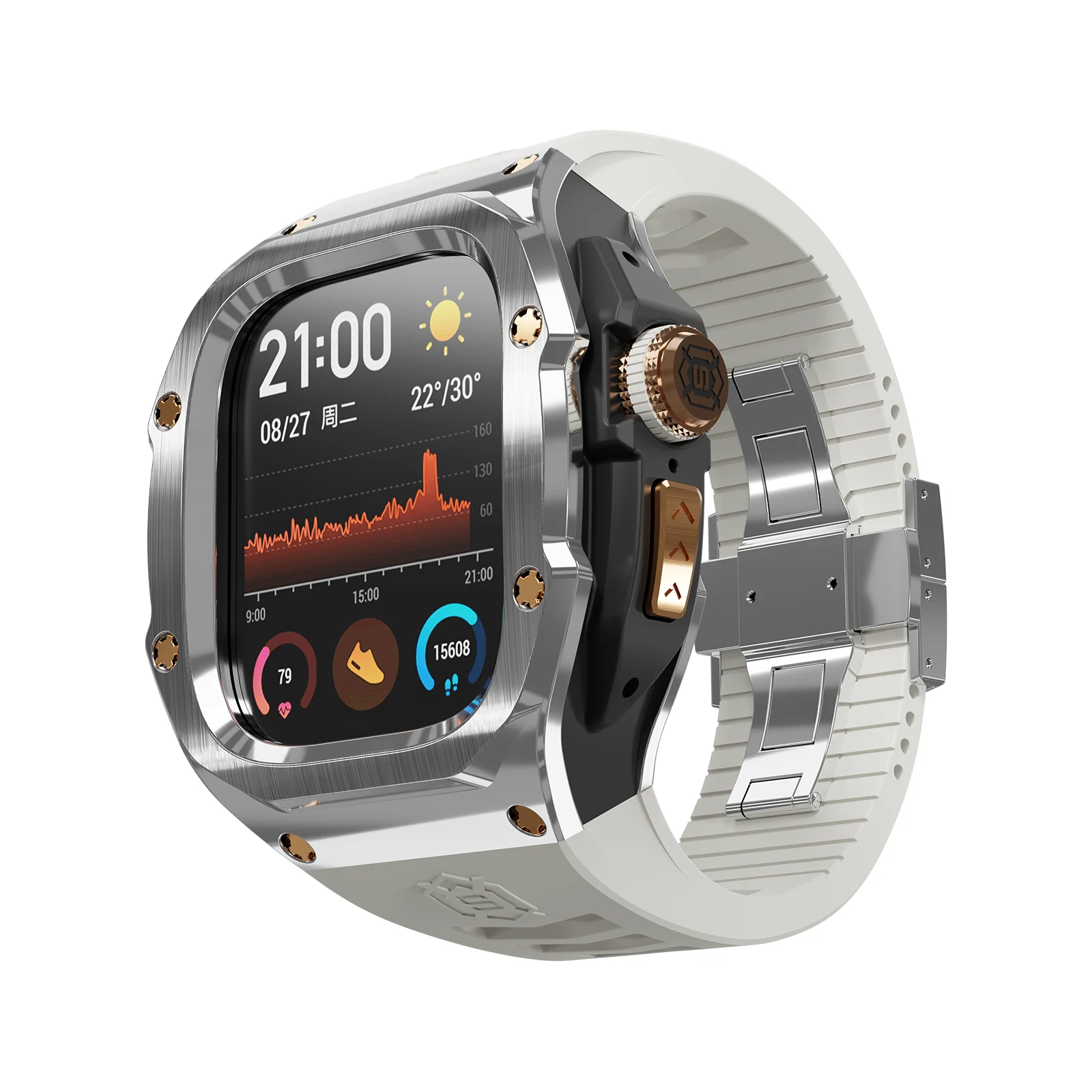 バンド ケース Apple Watch Ultra2/Ultra 49mm TJSHNSZW] ウォッチバンドのストラップケースウルトラ2 49mm 44mm 45mm