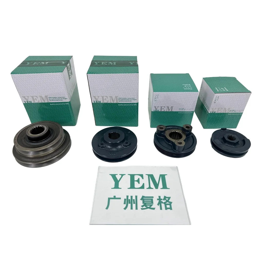 High Quality 6D15 6D16 6D17 6D22 Crankshaft Pulley for Mitsubishi Genuine Parts
