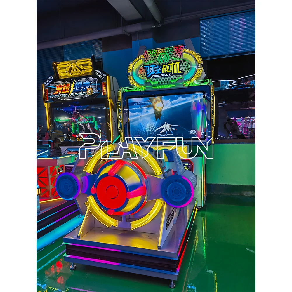 Playfun Coin Operated Airplane Fighting Game Machine