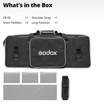 Godox CB-05 Photography Photo Studio Flash Lighting Stand Set Carry Case Outdoor Photography Portable Storage Bag detail image