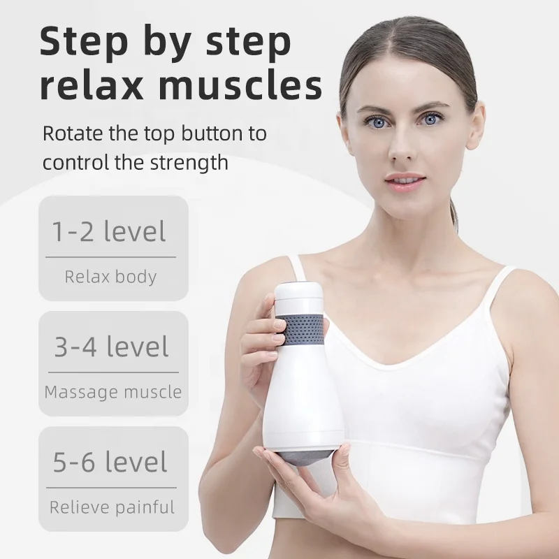 2023 New Type-C Rechargeable Cellulite Remover Home Body Massager Fat Slimming Vibration Massager