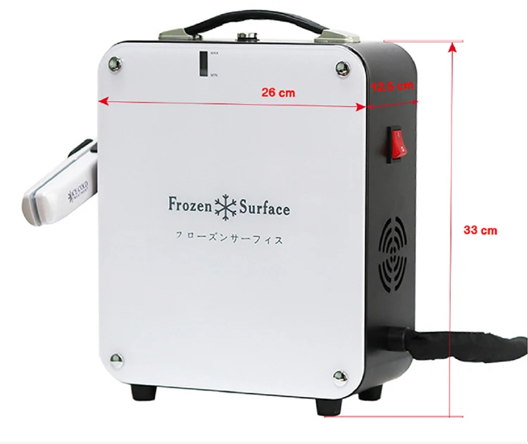 【ドライヤー】 ヘアケア冷凍クローズドデバイス凍結療法ドライプロフェッショナルアイスコールドフラットアイアン Buy Dry