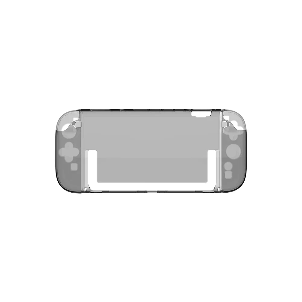 product laudtec clear switch 2 game console split protective case pc crystal transparent for switch 2 protective case-7