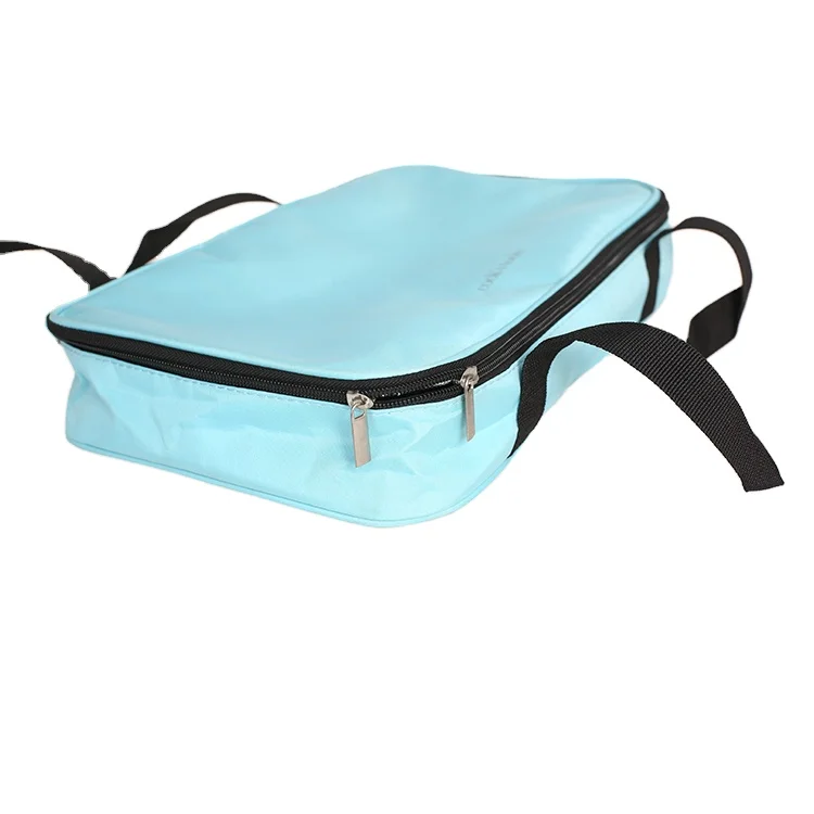 Thermal Lunch Bag Tote Double Casserole Carrier Lasagna Lugger for Picnic