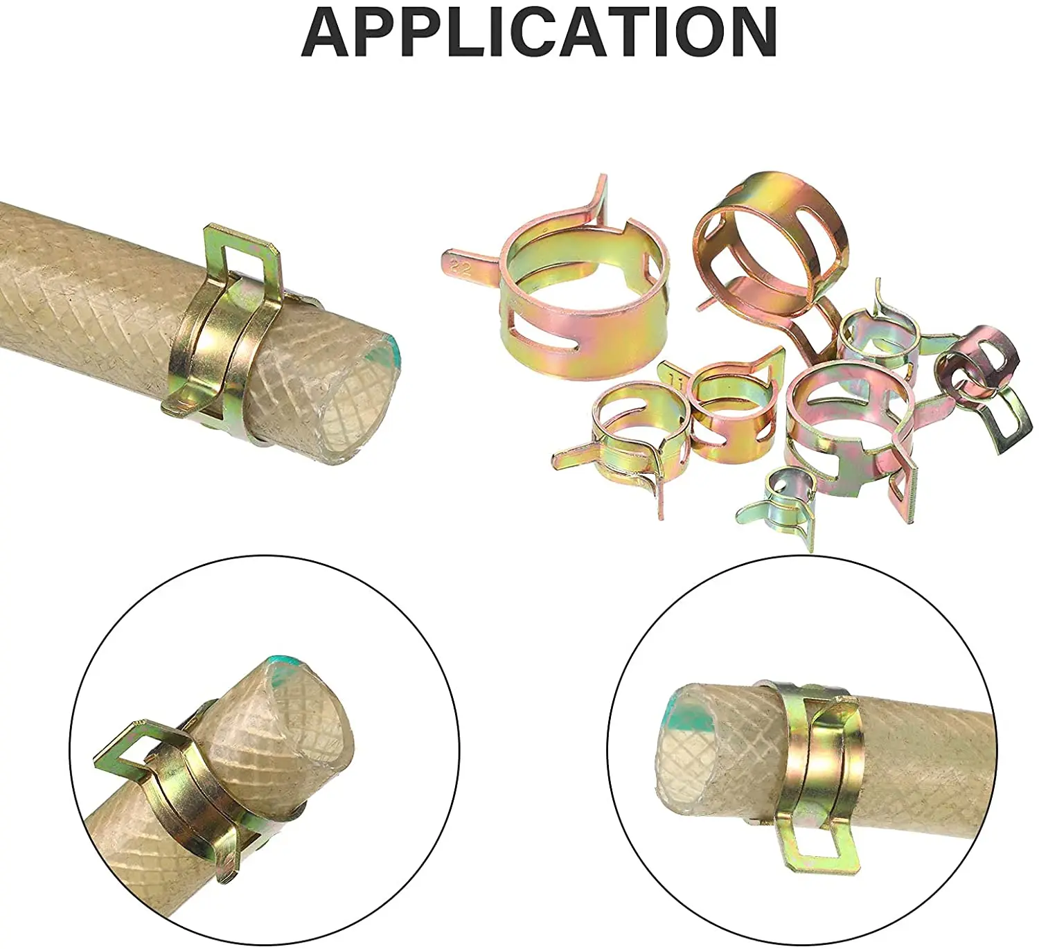 Collier De Serrage En Plastique Pour Tuyau De Descente, Eau Précieuse, BMW MINI R55, R56, R57, R60, R61