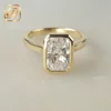 10K Gold-Radiant Cut