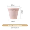 สีเครื่องปั้นดินเผาสีขาว