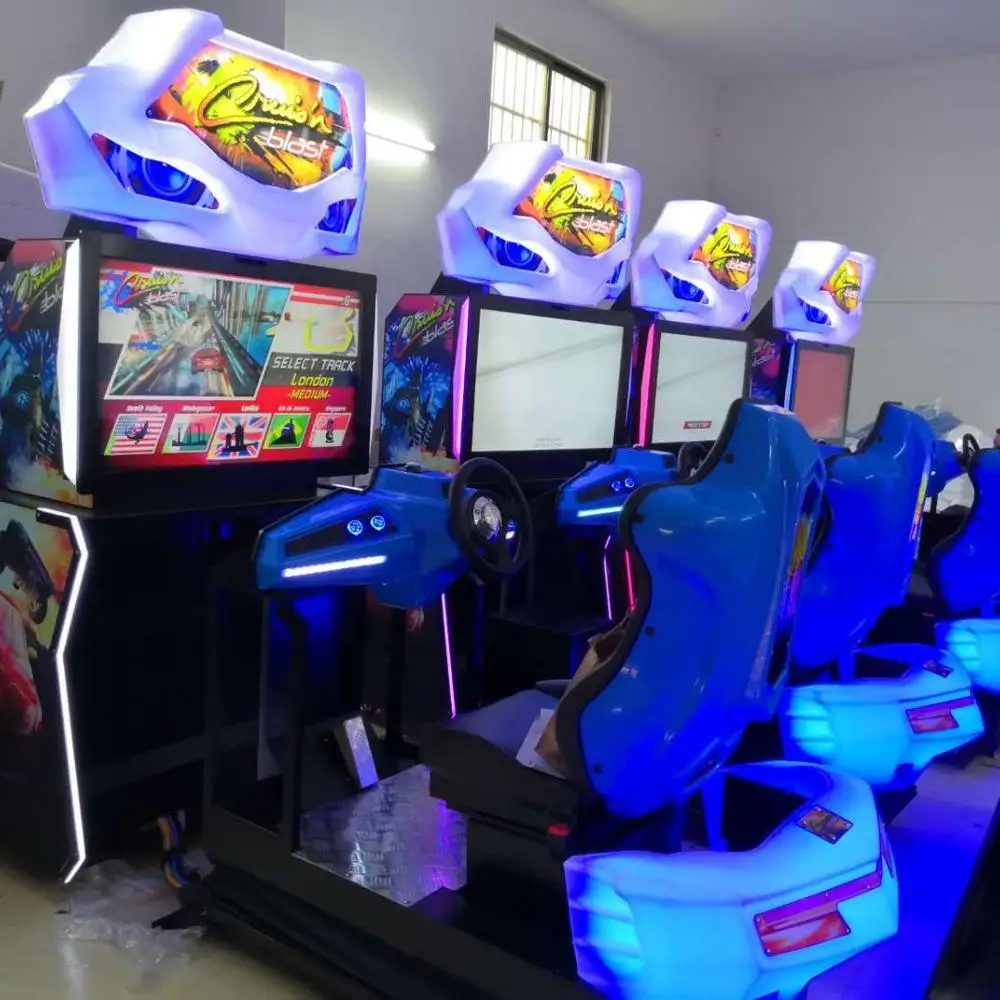 Гоночный Аркадный Игровой Автомат симулятор вождения автомобиля игровой автомат cruisin blast с