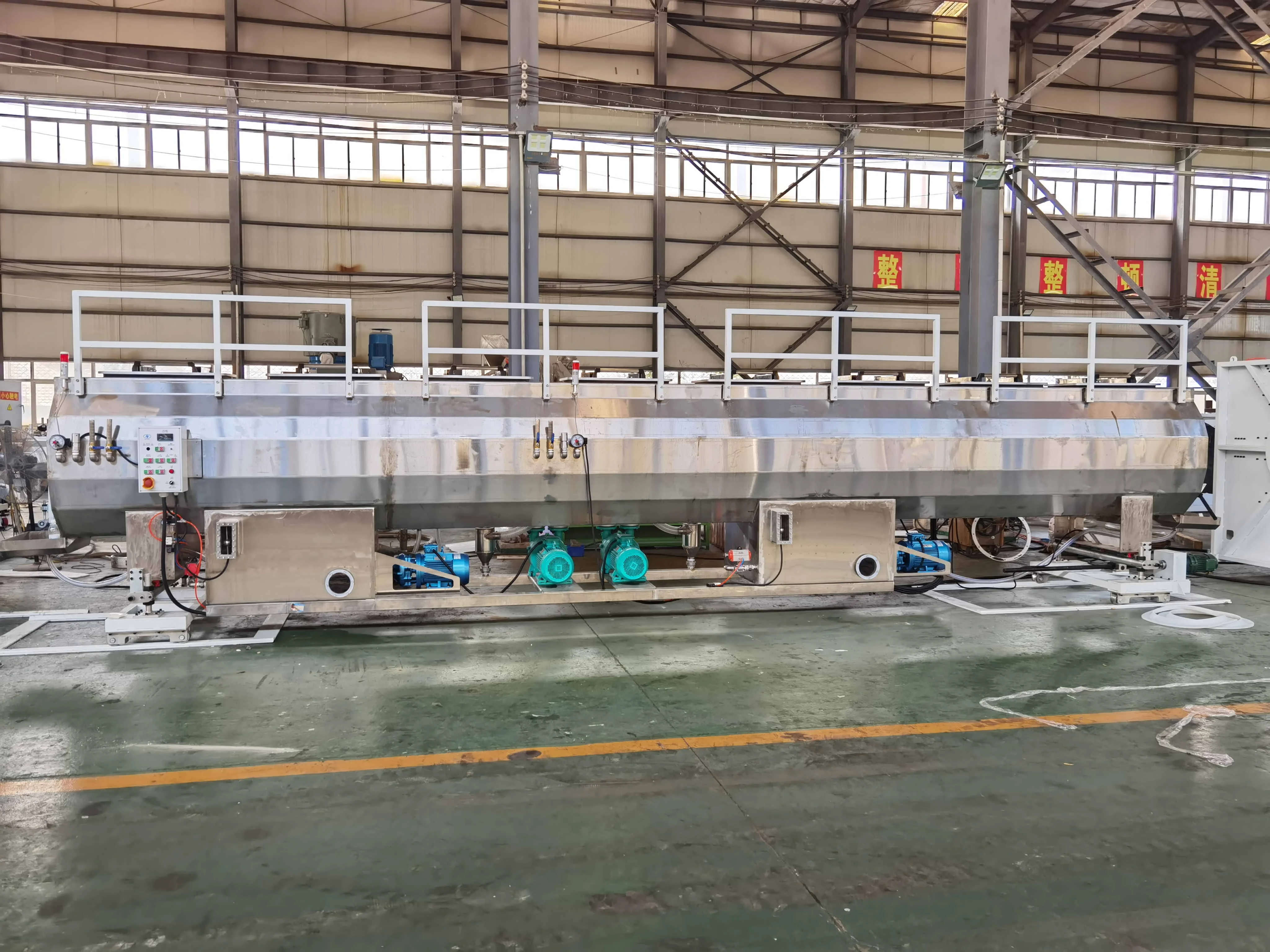 110-250/ 315-630 Single PVC Pipe Making Machine PVC Pipe Production Line 6
