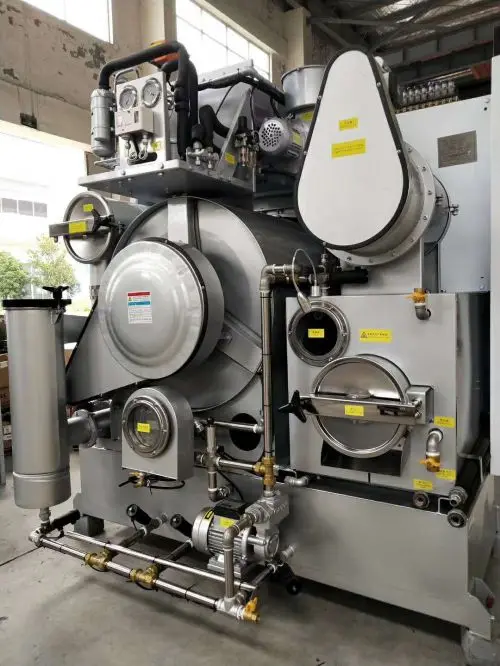 Fully-Automatic Industrial Perc Petroleum Multi Solvent Dry Cleaning Machines Dry Cleaner Machine 10KG
