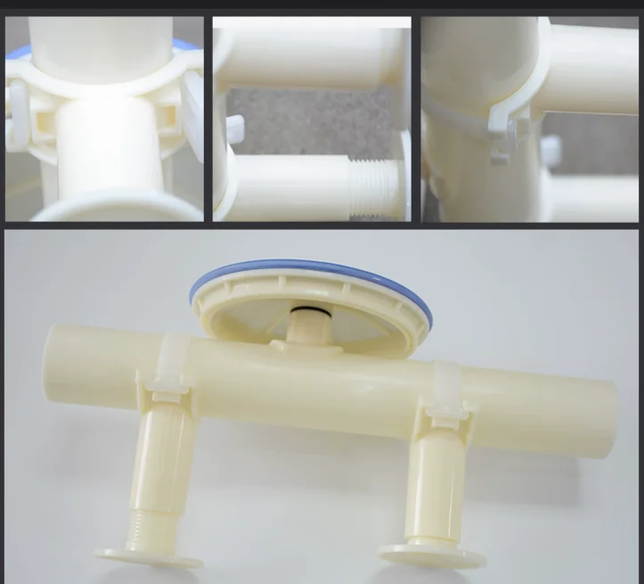 Dbb Support ABS Adjustable Bracket for Pipe Support - 20mm Pipe Mounting Bracket ...