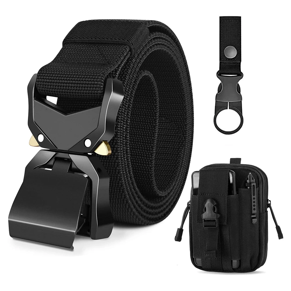 Wholesale Sports Tactical Belt Training Equipment Work Belt Adjustable Nylon with Quick-Release Buckle