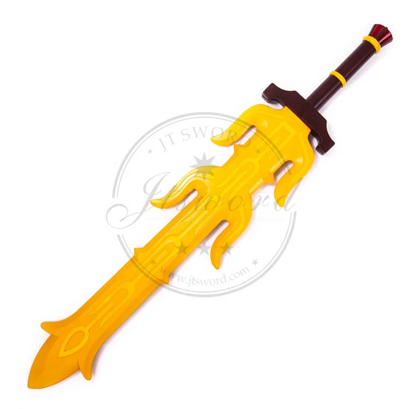 Zelda Breath of the Wild Link Larp Weapon High Density Foam Great Flameblade Sword
