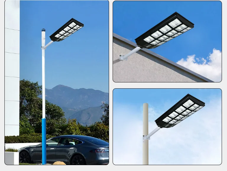 Outdoor Smart Solar Street Lights 1000W Waterproof Advanced Motion ...