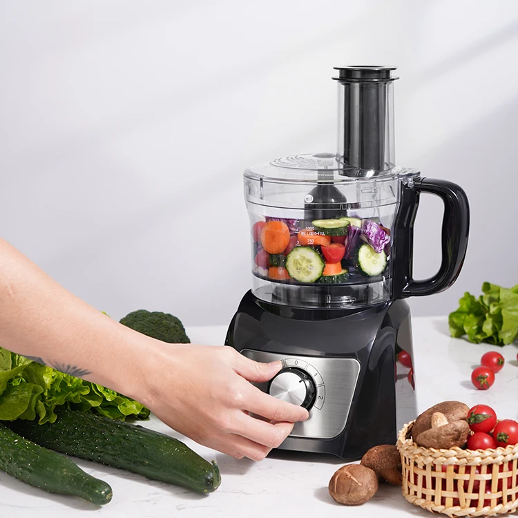 Shardor Mini Chopper Food Processor with Continuous Feed Chute